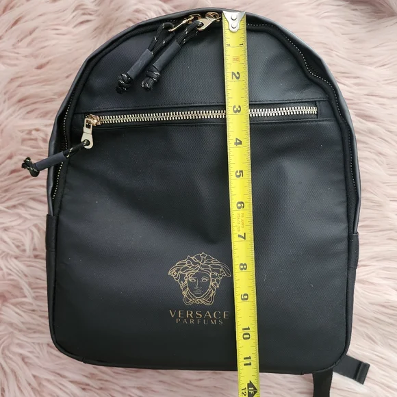 Versace Parfums backpack medusa logo black gold - Picture 7 of 16